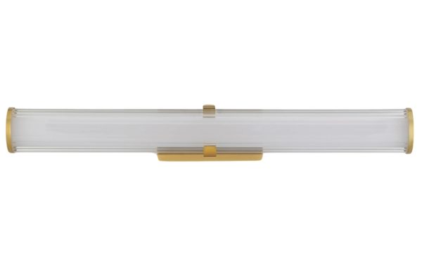 Skleněné nástěnné LED světlo Nova Luce Hedula 63 cm  - Výška12 cm- Šířka 63 cm