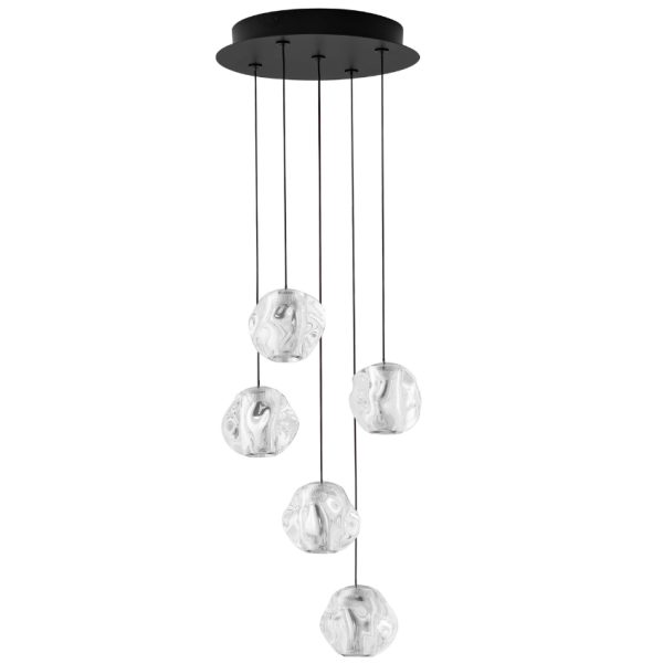 Závěsné LED světlo Nova Luce Ifos 30 cm  - Výška150 cm- Průměr 30 cm