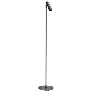 House Doctor Černá kovová stojací lampa Norm 125 cm  - Výška125 cm- Šířka 22 cm