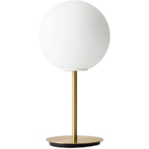 Audo CPH Matně opálově bílá skleněná stolní lampa AUDO TR 41 cm  - Výška41 cm- Průměr 20 cm