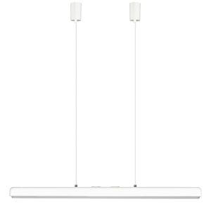 Umage Bílo-stříbrné kovové závěsné LED světlo Hazel Branch 100 cm  - Výška6 cm- Šířka 100 cm