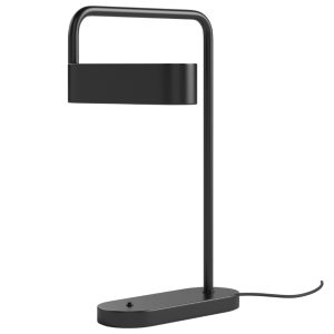 Bolia Černá kovová stolní lampa Scribe  - Výška41 cm- Šířka 8