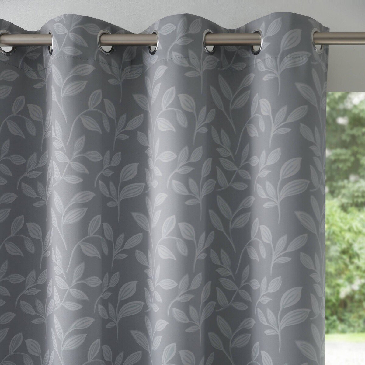 2651088 Zatemňovací závěsy s potiskem listů