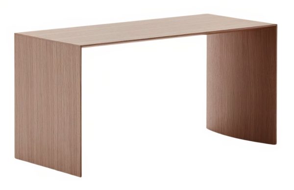 Ořechový konferenční stolek Kave Home Litto 90 x 45 cm  - Výška42 cm- Šířka 90 cm