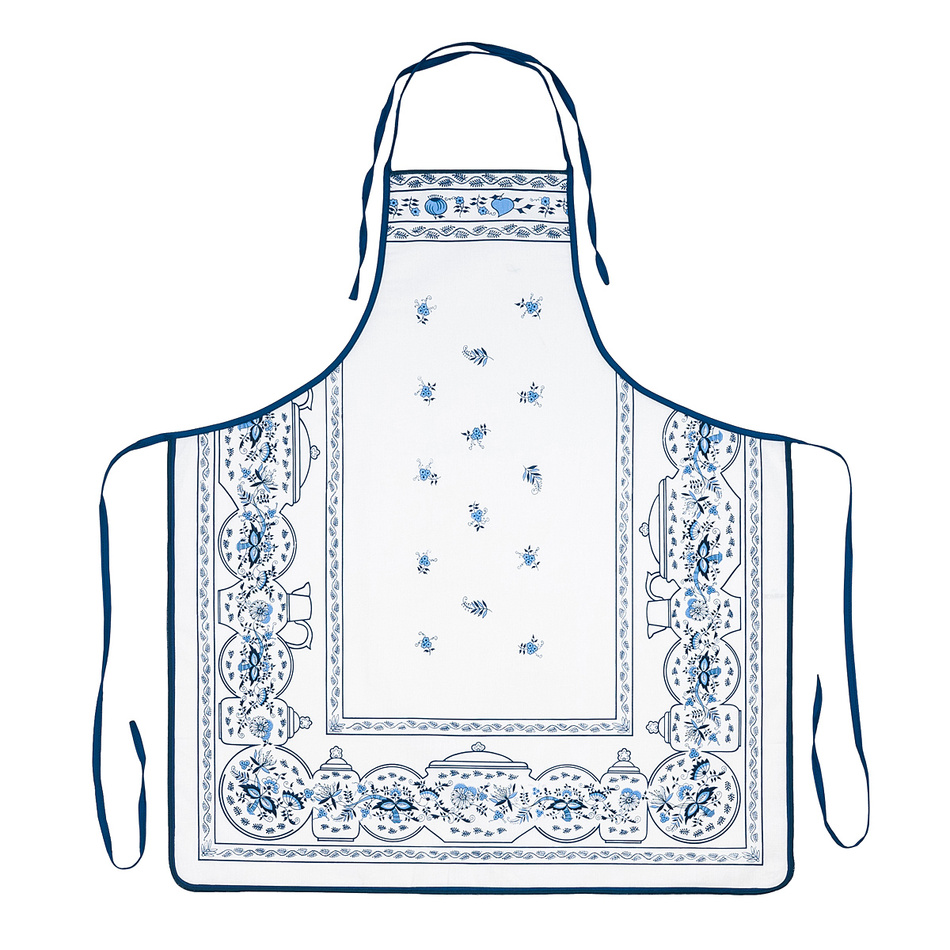 Forbyt Zástěra Cibulák  - Barvabílá- Doporučené praní 40 °C