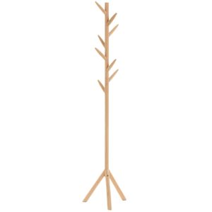 Březový stojací věšák Kave Home Natane 163 cm  - Výška163 cm- Šířka 37 cm