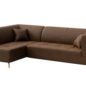 Mesonica Koženková rohová pohovka Toro 260 cm