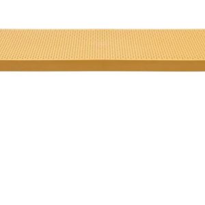 Nardi Hořčicově žlutý plastový zahradní konferenční stolek Net 100 x 60 cm  - Šířka100 cm- Hloubka 60 cm