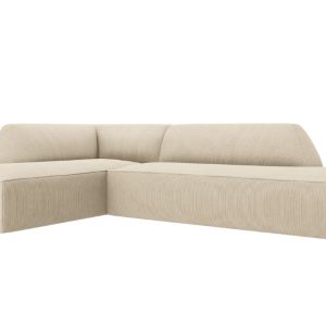 Micadoni Manšestrová rohová pohovka Ruby 273 cm