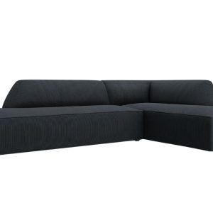 Micadoni Manšestrová rohová pohovka Ruby 273 cm