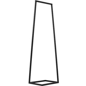 Nordic Design Černý kovový věšák Pablo 50 cm - Výška170 cm- Hloubka 50 cm