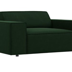 Micadoni Sametové křeslo Jodie  - Šířka124 cm- Výška 70 cm