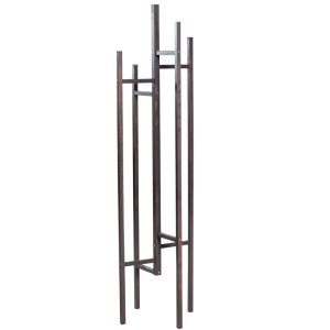 Šedý dubový věšák Woodman Eigen 175 cm - Výška175 cm- Šířka 47 cm