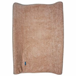 Korálově červený bavlněný potah na přebalovací podložku Quax Terry 70 x 50 cm  - Výška70 cm- Šířka 50 cm