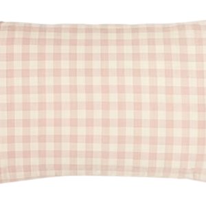 Růžový bavlněný povlak na polštář Kave Home Yanil 30 x 50 cm - Výška30 cm- Šířka 50 cm