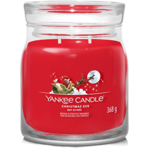 Střední vonná svíčka Yankee Candle Christmas Eve Signature  - Výška11