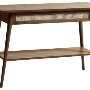 Unique Furniture Dubový toaletní stolek Barrali 110 x 40 cm  - Výška75 cm- Šířka 110 cm
