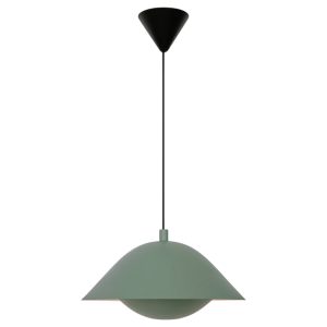 Nordlux Zelené kovové závěsné světlo Freya 35 cm  - Výška stínidla17 cm- Průměr stínidla 35 cm