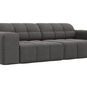 Cosmopolitan Design Sametová pohovka Chicago 204 cm - Výška70 cm- Šířka 204 cm