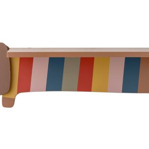 Hnědá lakovaná nástěnná police Bloomingville Charlie 54 cm  - Výška18