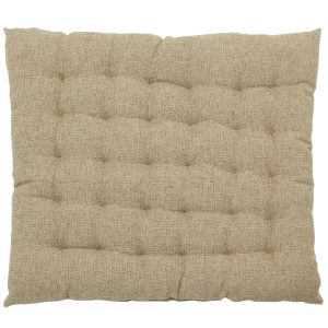 House Doctor Béžový podsedák Fine 60 x 70 cm - Výška55-60 cm- Šířka 65-70 cm