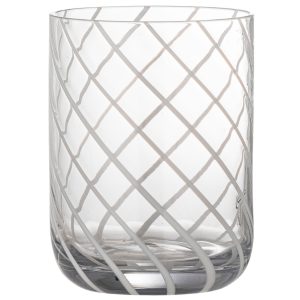 Bloomingville Sklenice Havin 350 ml - Výška10 cm- Průměr 7 cm