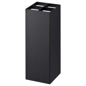 Černý kovový stojan na deštníky Yamazaki Smart 30 cm - Výška30 cm- Šířka 11 cm