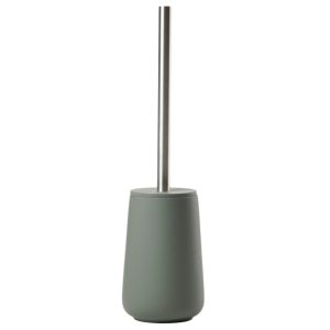 Zone Denmark Olivově zelená porcelánová WC štětka Nova - Výška stojanu44