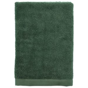 Södahl Tmavě zelená bavlněná osuška Comfort 70 x 140 cm  - Šířka70 cm- Délka 140 cm