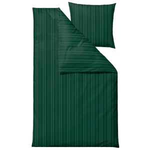 Södahl Zelená bavlněná sada povlečení Noble 140 x 220 cm - Délka220 cm- Šířka 140 cm