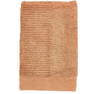 Zone Denmark Oranžová bavlněná osuška Classic 70 x 140 cm  - Délka140 cm- Šířka 70 cm