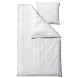 Södahl Bílá bavlněná sada povlečení Noble 140 x 200 cm - Délka200 cm- Šířka 140 cm