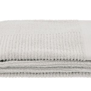 Zone Denmark Světle šedá bavlněná osuška Classic 70 x 140 cm - Délka140 cm- Šířka 70 cm