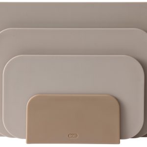 Rosti Set tří světle hnědých prkének Choptima - Výška16/20