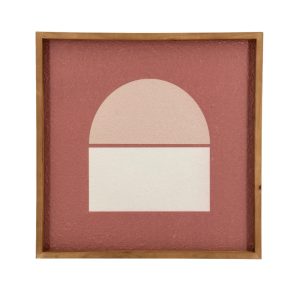 By-Boo Abstraktní obraz Lagom 50 x 50 cm  - Výška50 cm- Šířka 50 cm