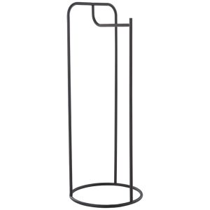 Jotex Černý kovový stojací věšák LINE 122 cm - Výška122 cm- Průměr 47 cm