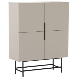 Marckeric Komoda Eldia 100 x 40 cm  - Celková výška128 cm- Výška 100 cm